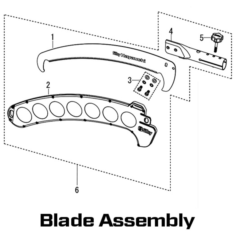 Hayauchi Pole Saw Replacement Parts