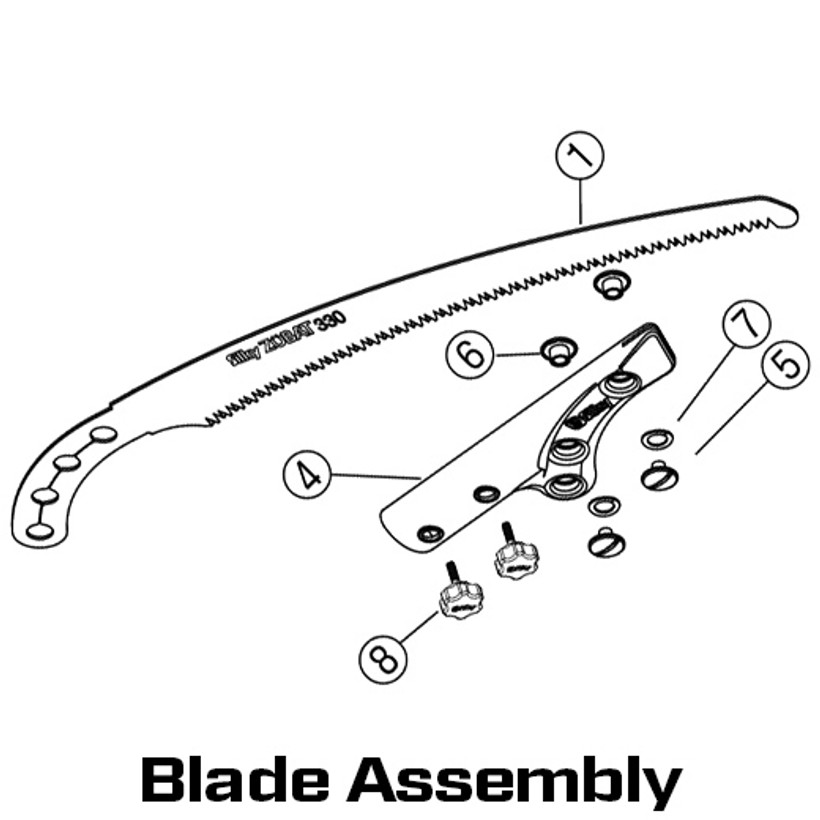 Zubat Pole Saw Replacement Parts